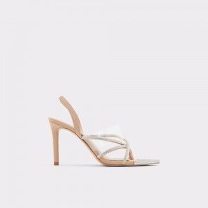 Aldo Aabelle Strappy high heel sandal - Stiletto heel Donna Sandali Beige | QADCMUB-67