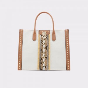Aldo Abomastraw Tote bag Donna Borse Tote Bianche | AFTBZQH-97