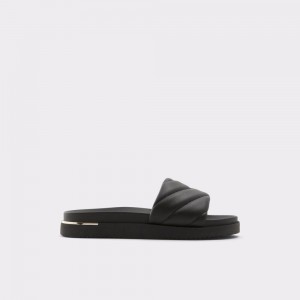 Aldo Acaswen Donna Pantofole Nere | VQKTXRL-70