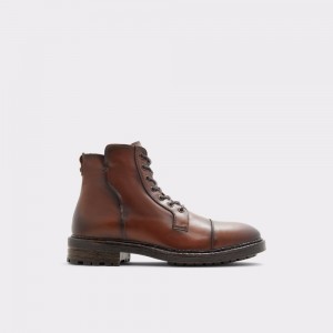 Aldo Adrardosien Lace-up boot Uomo Stivali Stringati Marroni Scuro | VSKJPWB-21