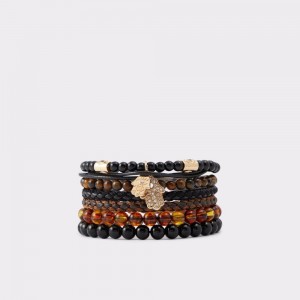 Aldo Adrayand Bracelet Uomo Gioielli Nere Oro | KQVSDHY-23