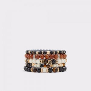 Aldo Adroredus Bracelet Uomo Gioielli Nere Bianche | JBCWDFP-64