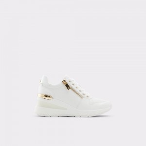 Aldo Adwiwia Sneaker - Wedge heel Donna Sneakers Bianche | XSAMIWV-46