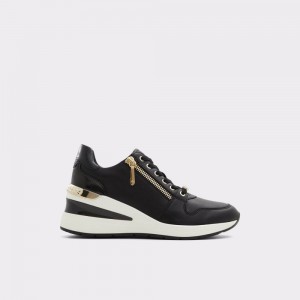 Aldo Adwiwiax Wedge sneaker - Wedge heel Donna Sneakers Nere | AUOPNST-52