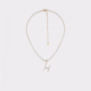 Aldo Aessa Necklace Donna Collane Gialle Chiaro | GBKDPEW-76