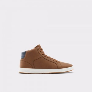 Aldo Afiac High top sneaker - Cup sole Uomo Sneakers Marroni | XHJLWKC-76