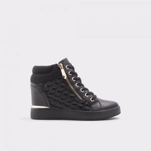 Aldo Ailanna Sneaker - Wedge heel Donna Sneakers Nere | YPRXNWV-20