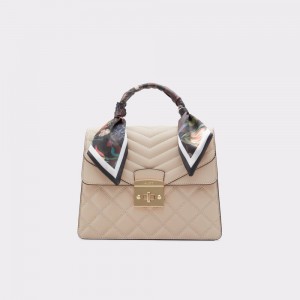 Aldo Airyy Top handle bag Donna Top Handle Bags Beige | JPWURIE-96