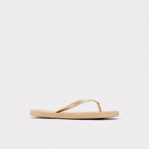 Aldo Aloomba Flat sandal Donna Sandali Oro | MUPIWNC-51