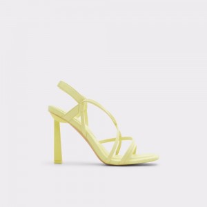 Aldo Amilia Strappy heeled sandal Donna Perfect Pairings Gialle Chiaro | XWMGVQJ-38
