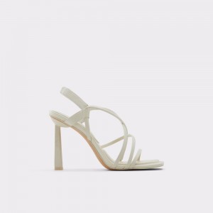 Aldo Amilia Strappy high heel sandal Donna Sandali Bianche | ZIOCVLQ-03