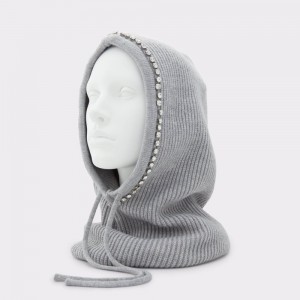 Aldo Anony Hood Donna Accessori Per Capelli Grigie Chiaro | KUCYSQB-92