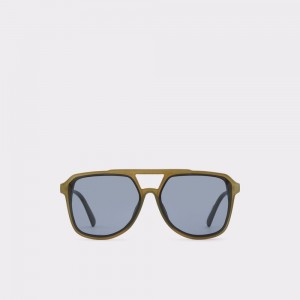 Aldo Anser Sunglasses Uomo Occhiali da Sole Khaki | IKYAXTP-96