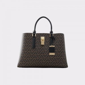 Aldo Areawiell Tote bag Donna Borse Tote Marroni | KBIXLCZ-18