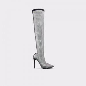 Aldo Arturi Over-the-knee boot - Stiletto heel Donna Stivali Nere | ESQZRHB-91