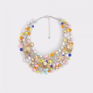 Aldo Arvane Necklace Donna Collane Gialle | WJUOKZB-07