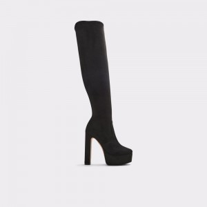 Aldo Astelawan Over-the-knee boot - Plateforme Donna Stivali Nere | QZMFUBC-50