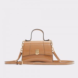 Aldo Attunga Top handle bag Donna Top Handle Bags Marroni Chiaro | XDOFSGC-26