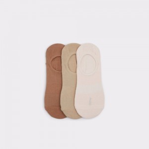 Aldo Bamaddlaen Socks Donna Calzini Beige Chiaro | OHREISP-03