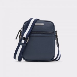 Aldo Bandslam Crossbody bag Uomo Borse Blu Scuro | OJCVIWS-54