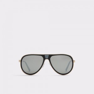 Aldo Barnish Aviator sunglasses Uomo Occhiali da Sole Nere | JYVIHPT-62