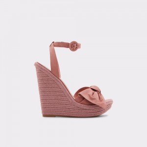 Aldo Besch Wedge sandal - Wedge heel Donna Sandali Rosa Chiaro | TPGYXDW-37