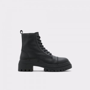 Aldo Bigmark Combat boots - Lug sole Donna Stivali da combattimento Nere | JVNHBUW-60