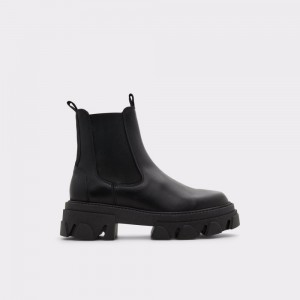 Aldo Bigtrek Chelsea boot - Lug sole Donna Stivaletti Chelsea Nere | PDELQFM-06