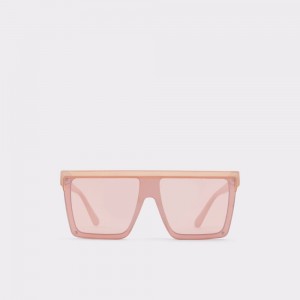 Aldo Brightside Shield sunglasses Donna Occhiali da Sole Rosa Oro | JNECOWG-51