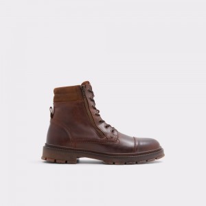 Aldo Caleseth Lace-up boot Uomo Stivali Stringati Marroni Chiaro | QFRNDOT-90