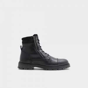 Aldo Caleseth Lace-up boot Uomo Stivali Stringati Nere | DOYHCUS-53