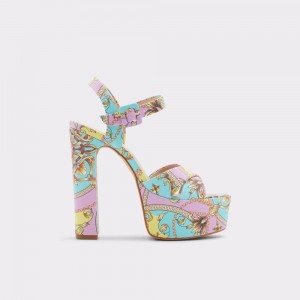 Aldo Camelia Ankle strap heeled sandal - Plateforme Donna Scarpe Platform Colorate | QHKZFSB-53