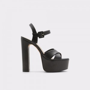 Aldo Camelia Ankle strap heeled sandal - Plateforme Donna Perfect Pairings Nere | CMYFANW-76