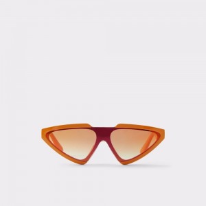 Aldo Cararia Cat eye sunglasses Donna Occhiali da Sole Arancioni | JTIQEYK-02