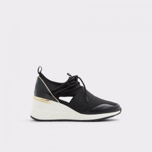 Aldo Chiara Sneaker - Wedge heel Donna Sneakers Nere | BHJOSZG-72