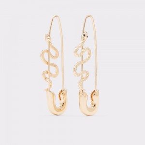 Aldo Coblinine Earrings Donna Orecchini Nere Oro | HLWRCGP-81