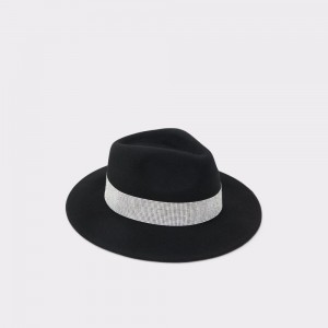 Aldo Coemas Fedora Donna Cappelli Nere Argento | IWOXVGJ-65