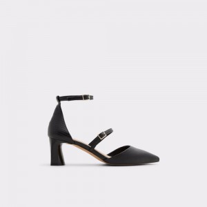 Aldo Collette Strappy heeled shoe Donna Tacco A Blocco Nere | UVETIHX-95