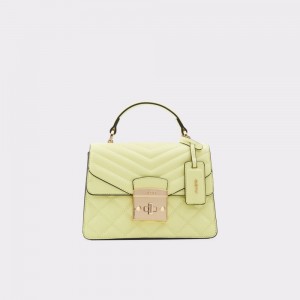 Aldo Cottin Top handle bag Donna Top Handle Bags Gialle Chiaro | HFVCINZ-93