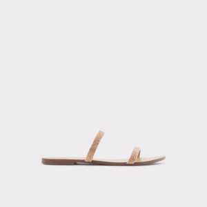 Aldo Crelallan Flat sandal Donna Sandali Beige | HKFECNU-90