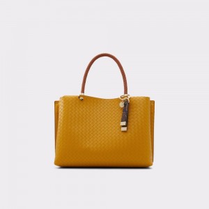 Aldo Crirathaax Tote bag Donna Borse Tote Gialle Scuro | DOFIPTN-86