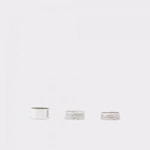 Aldo Cruviel Multi finger rings Donna Anelli Argento | ICJZNTS-61