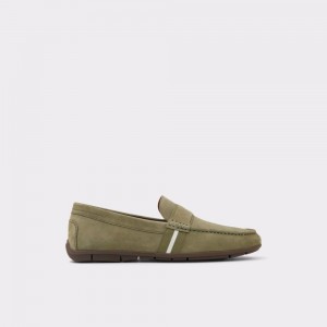 Aldo Damianflex Driving shoe Uomo Scarpe Casual Verdi | VMQJZDE-31