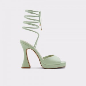 Aldo Daphnee High heel sandal - Platform Donna Tacco A Blocco Verdi Chiaro | XTNBAYJ-15