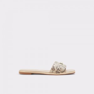 Aldo Darine Slide sandal Donna Sandali Beige | VDMBNCE-83
