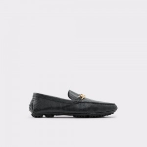 Aldo Davinch Driving shoe Uomo Slip On Nere | KXWPZFR-14