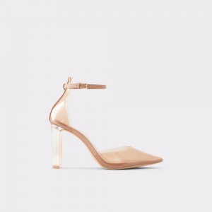 Aldo Deedee Strappy heeled shoe - Cup sole Donna Tacchi Beige | GXFWCDY-45