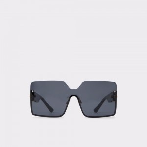 Aldo Devanandra Square sunglasses Donna Occhiali da Sole Nere Oro | BHLWIXE-76