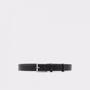 Aldo Doconde Belt Uomo Cinture Nere Argento | BUSCPAO-12