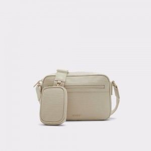 Aldo Dolnoto Fanny pack Uomo Borse Beige Chiaro | LXOZBCM-02